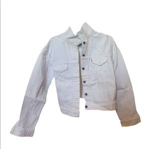 White Levi’s Denim Jacket
